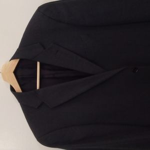 Joseph Abboud Blue Wool/Bamboo Sport Jacket 40R